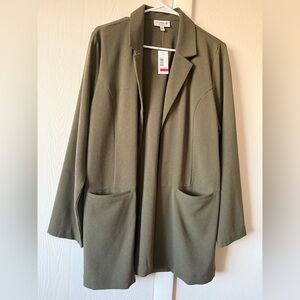 Olive Green Women's Blazer NWT size L